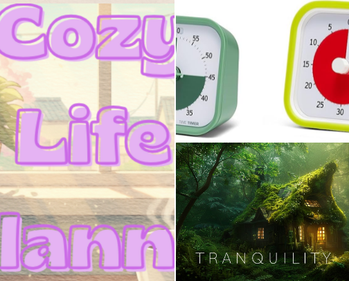 Cozy Productivity Tools I Use Every Day cover photo collage