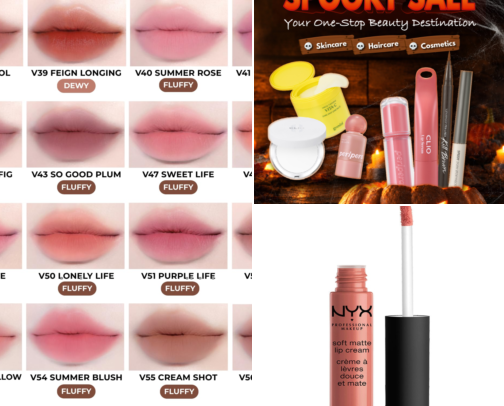 Top 10 Velvet Lip Creams cover photo collage