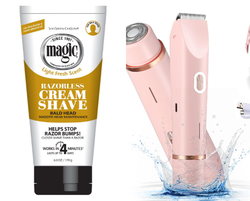 Best products to remove body hair (sensitive skin edition) cover photo collage