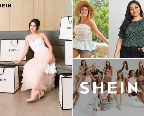 Shein dress for women cover photo collage