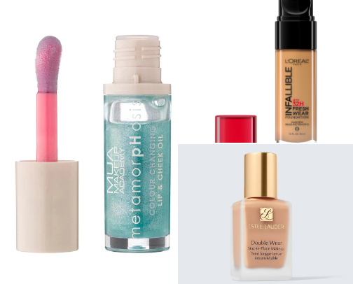 Favorite Beauty Products cover photo collage