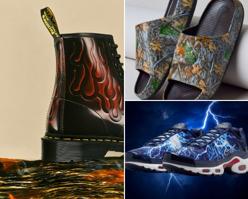 Unique Footwear Fire🔥 cover photo collage