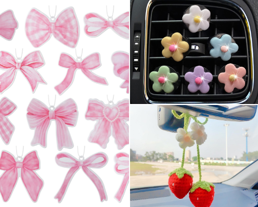 20 cute & trendy car finds for girly cover photo collage