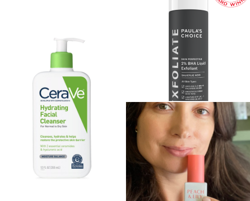 night skincare routine for reset cover photo collage