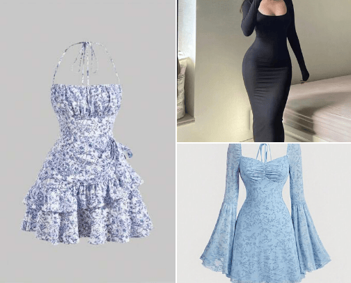SHEIN Dresses👗 cover photo collage