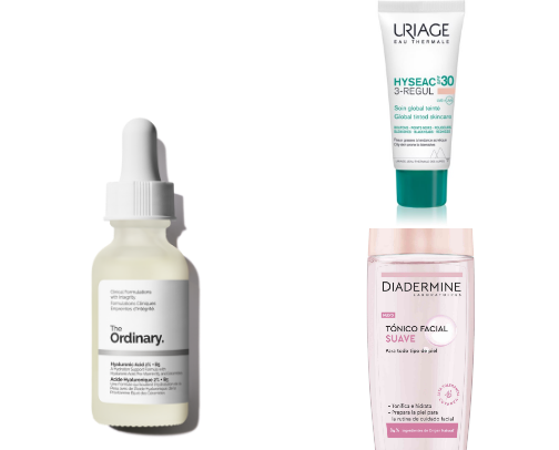 Glow up! Easy skin care for oily skin! cover photo collage