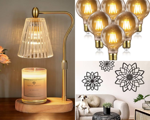 Amazon Home Decor under $50 cover photo collage