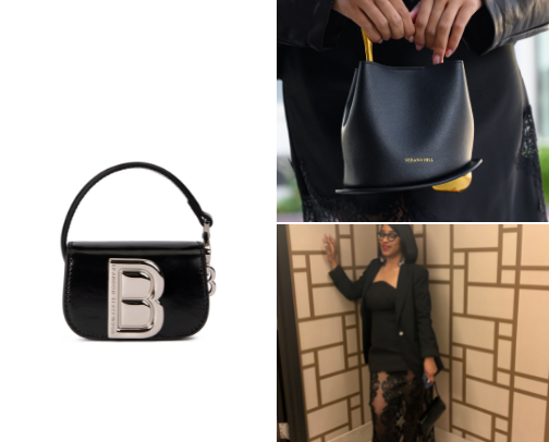 Summa Nights, Little Black Bags cover photo collage