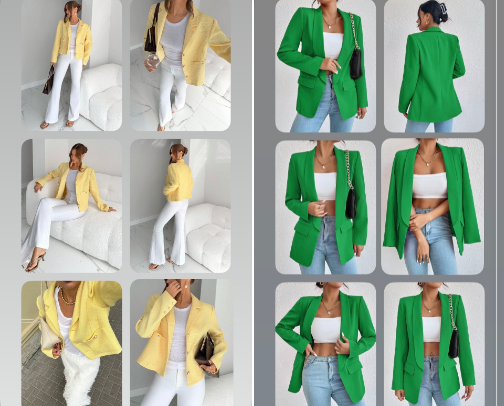 Mi obsesión: blazers cover photo collage