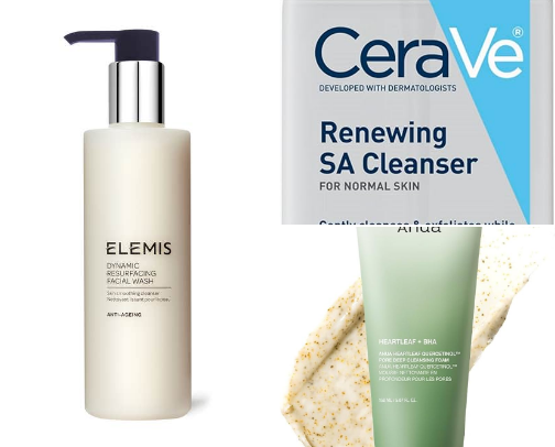 Try these Cleansers😍thank me later cover photo collage