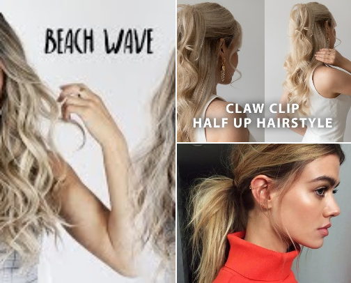 🍁 Fall Hairstyles & Hair Accessories ✨ cover photo collage