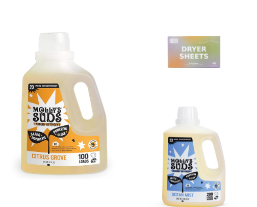 Best Laundry Essentials for Fresh, Clean Clothes: Detergents, Laundry Sheets, Dryer Sheets & Stain Removers cover photo collage