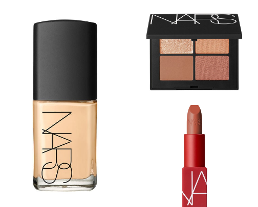 Beauty products cover photo collage