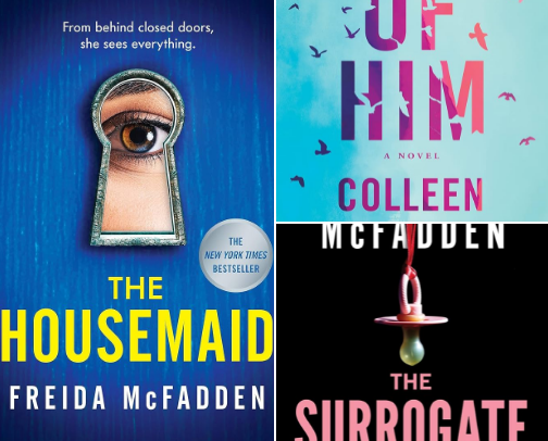 Recent Reads cover photo collage