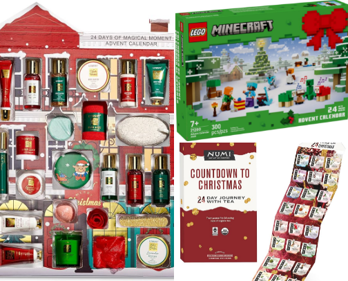 Advent Calendars for 2025 cover photo collage