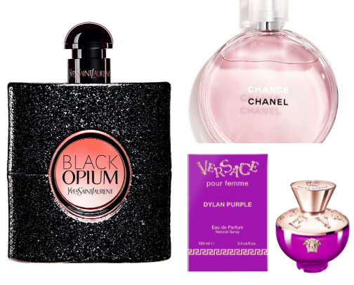 Long lasting parfumes  cover photo collage