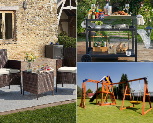 favorite home essentials for outdoor 🏡 cover photo collage