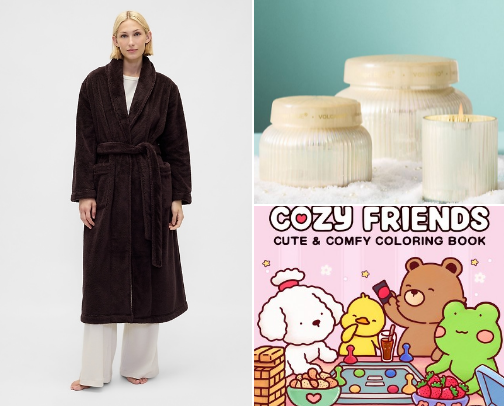 cozy season cover photo collage