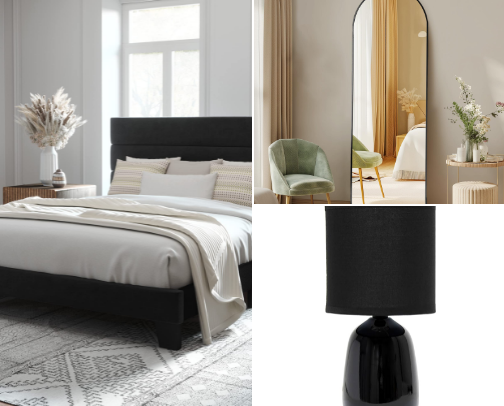 bedroom essentials cover photo collage
