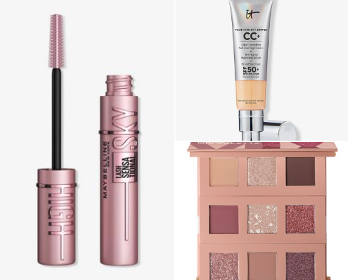 My favorite go to makeup items cover photo collage