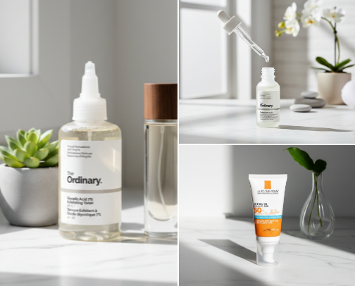 Skin Infrastructure: Advanced Dermatological Formulations cover photo collage