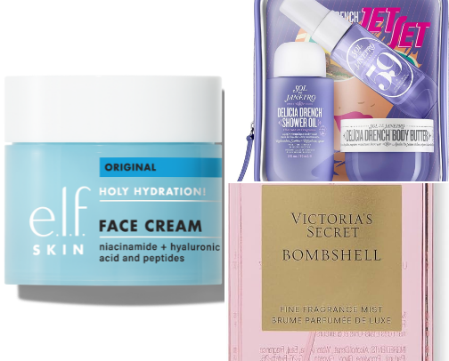 My favorite beauty recs cover photo collage