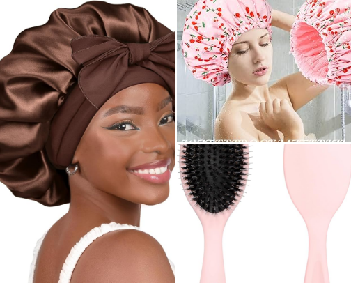 HAIR EXTENSIONS ESSENTIALS💈💇🏻‍♀️ cover photo collage