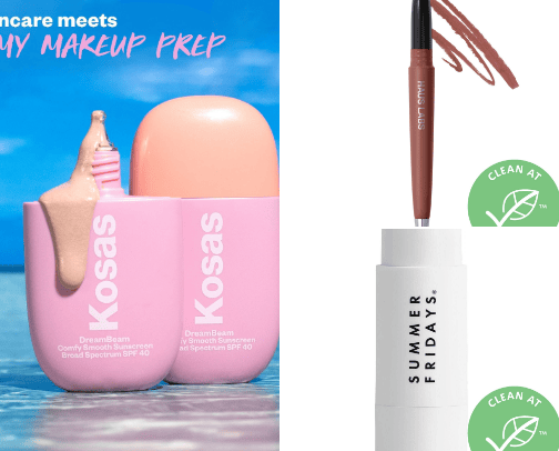 clean makeup cover photo collage