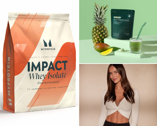 wellness & supplements cover photo collage