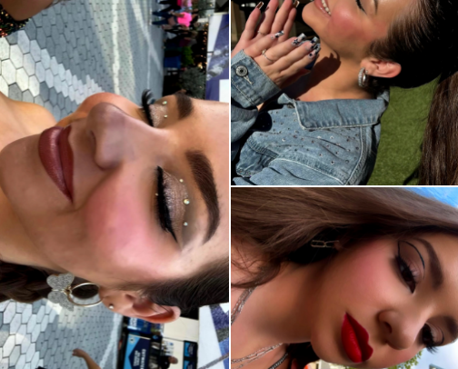 My go-to glam cover photo collage