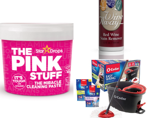 CLEANING ESSENTIALS UNDER $50 YOU WILL LOVE 🧹🧽🫧 CHECK IT OUT cover photo collage