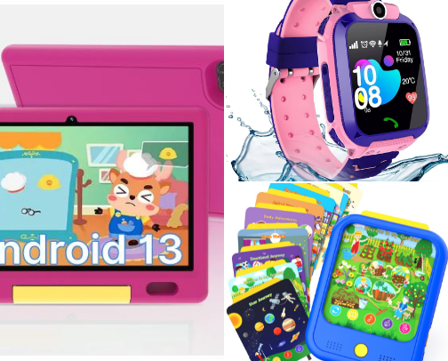 KIDS FUN AND EXCITING WAY OF LEARNING. cover photo collage