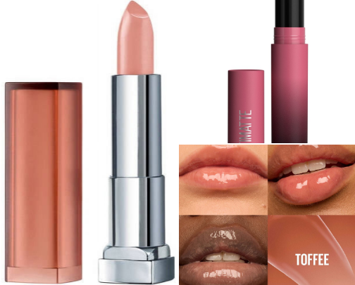 favorite Maybelline lipsticks cover photo collage