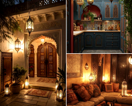 ANDALUSIAN vibes - cozy home essentials cover photo collage