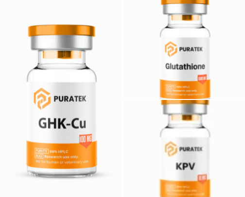 Research Peptides for Skin, Wellness & Weight Management cover photo collage