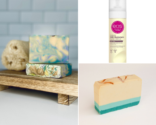 self tan/shower routine!! cover photo collage