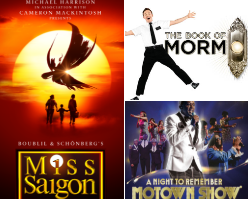 Lights, Camera, Action the Stageshows cover photo collage