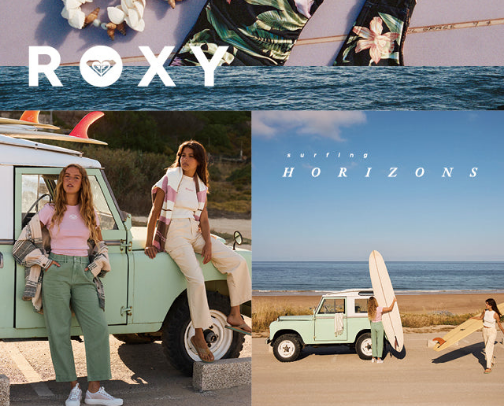 Ode to Roxy, my absolute favorite clothing brand ~ it's how I got the nickname ROXY back in the late 90's cover photo collage