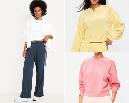 old navy finds👖🤍 cover photo collage