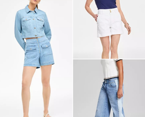 Denim Outfits for Women cover photo collage