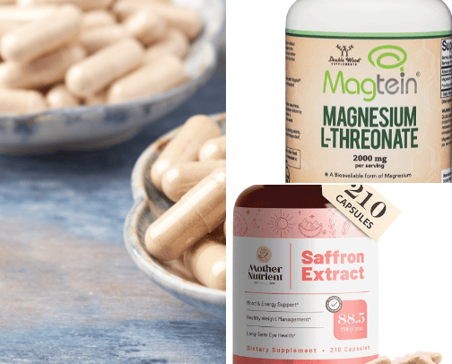 Anxiety supplements I swear by as a doctor cover photo collage