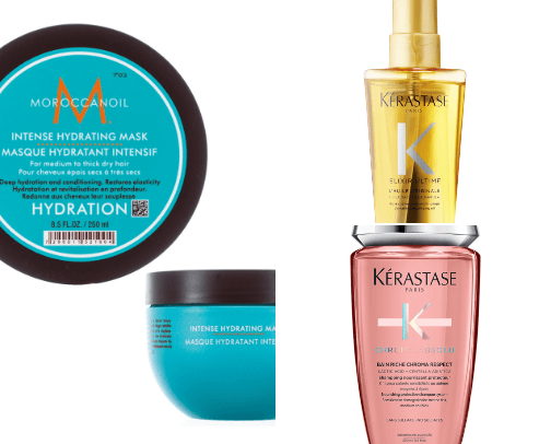 Hair care cover photo collage