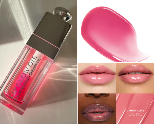 The Best Lip Oils cover photo collage