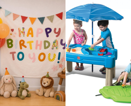 1st Birthday Celebration cover photo collage