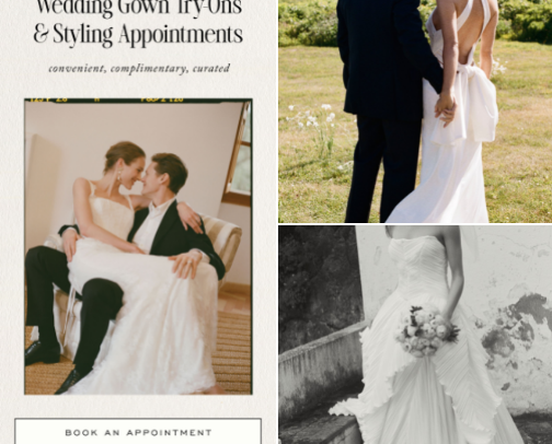 Let's Find Your Wedding Dress cover photo collage