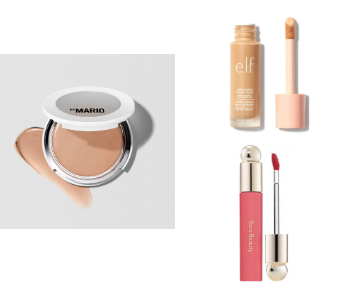 Make up gems cover photo collage