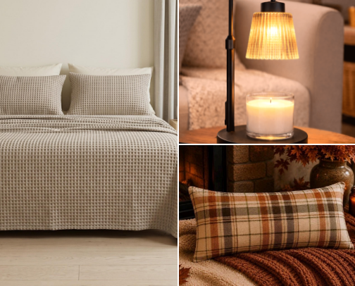 Cozy Home Decor for Autumn cover photo collage