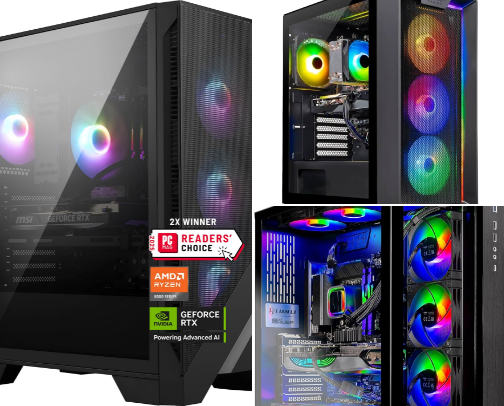 🔥 Best Gaming PCs on Amazon 2025 — Ultimate Power, Style & Value cover photo collage