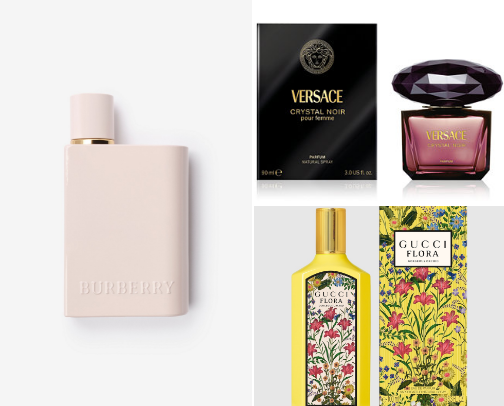 Favorite perfumes cover photo collage