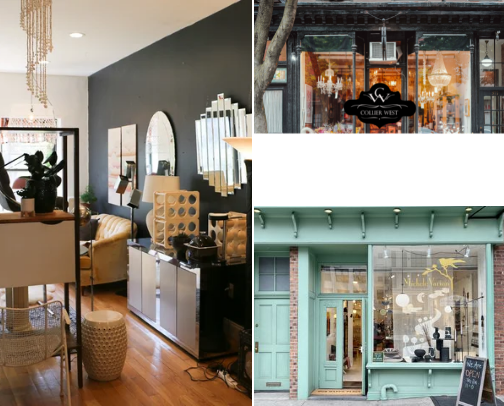A Saturday Shopping Day Along Atlantic Avenue in Brooklyn cover photo collage